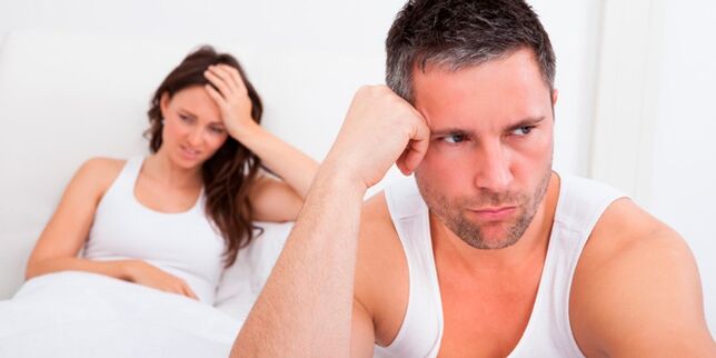 Increasing potential in men after 40 years